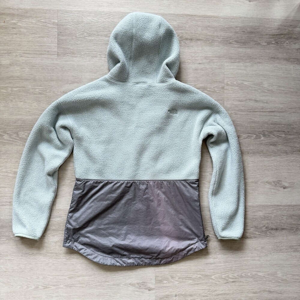 The North Face Mountain Sweatshirt 3.0 Anorak Women Hooded Size Small Blue Grey - Picture 2 of 14